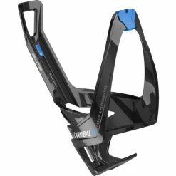 Elite Bidonhalter Cannibal XC 74mm, Schwarz/blau Glanz