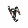 Elite Bidonhalter Custom Race Plus 74mm, Schwarz/rot Glanz 2 Elite Bidonhalter Custom Race Plus 74mm, Schwarz/rot Glanz -Fahrradladen elite bidonhalter custom race plus 74mm schwarz rot glanz