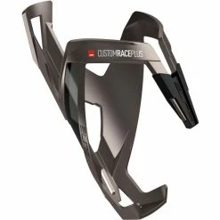 Elite Bidonhalter Custom Race Plus 74mm, Titanium Metal/schwarz
