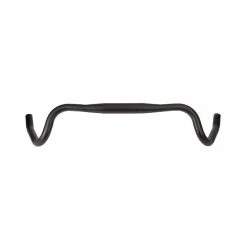 Ergotec Lenker, GRAVEL 31.8 Width:440/580 Rise:0 Drop:110 Reach:76 Grip-D:23.8 BackSweep 21&deg; Black-sand L5