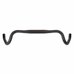 Ergotec Lenker, GRAVEL 31.8 Width:480/620 Rise:0 Drop:110 Reach:76 Grip-D:23.8 BackSweep:21&deg; Black-sand L5