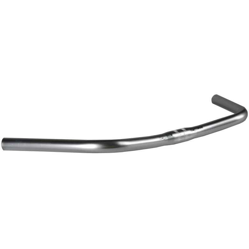 Ergotec Lenker, TOULOUSE, 25.4 Width:560 Rise:15 Grip-L:150 Back/Up-Sweep:61°/0° AL5000 Silver L2 3 Ergotec Lenker, TOULOUSE, 25.4 Width:560 Rise:15 Grip-L:150 Back/Up-Sweep:61°/0° AL5000 Silver L2