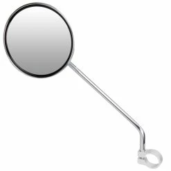 Ergotec R&uuml;ckspiegel, M-66L L&auml;nge:190 Links/rechts Montage Stahl/Verchromt