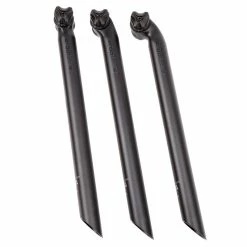 Ergotec Sattelst&uuml;tze, VIPER 0&deg; 27.2 X 400mm Versatz: 0 L5 AL6061 Black-sand -Fahrradladen ergotec sattelstuetze viper 0 272 x 400mm versatz 0 l5 al6061 black sand2