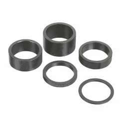 Ergotec Spacer, 1 1/8&quot; Set 24-teilig 28.6 Dicke: 2-20 Mm Aluminium Black