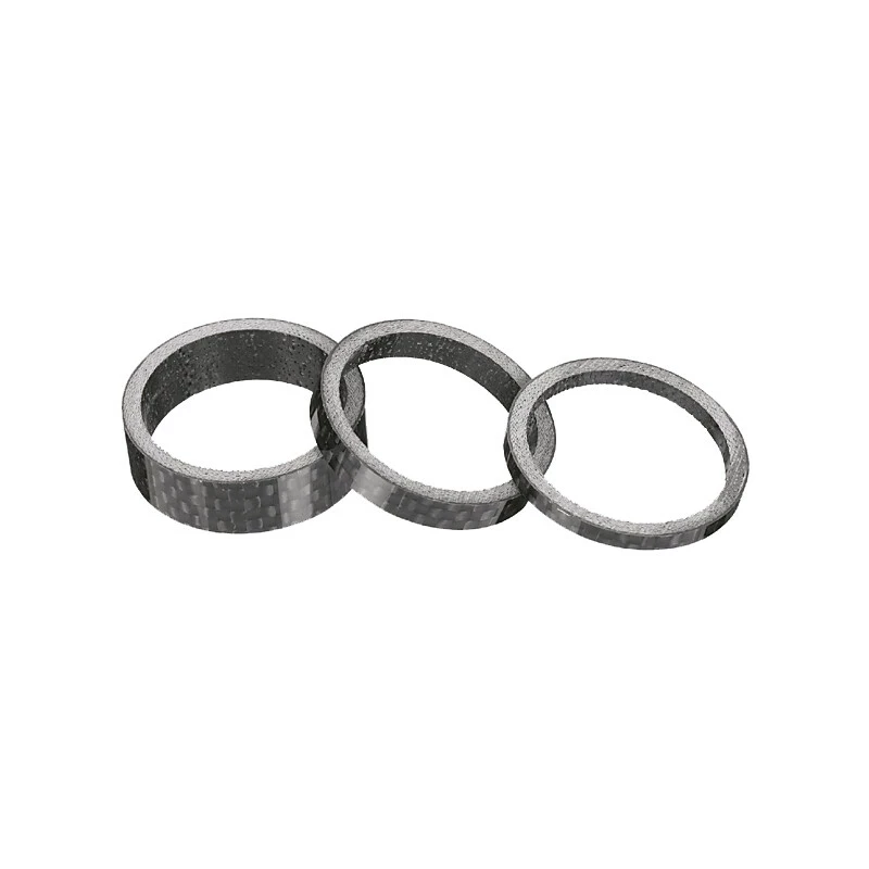 Ergotec Spacer, Für Ahead Vorbau, 1 1/8" 3-teilig Dicke: 3, 5 Und 10 Mm Material: Carbon 3 Ergotec Spacer, Für Ahead Vorbau, 1 1/8" 3-teilig Dicke: 3, 5 Und 10 Mm Material: Carbon