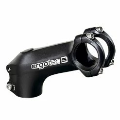 Ergotec Vorbau, CHARISMA, 25.4mm, K-H&ouml;he:40mm, 90mm, 20&deg; Klemm-D: 28.6 ALU 6061 Black-sand L5