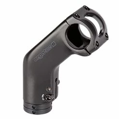 Ergotec Vorbau, HIGH BARRACUDA, 31.8mm, K-H&ouml;he:40mm, 110mm, +45&deg; Klemm-D:28.6 AL6061 Black-sand L6