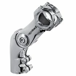 Ergotec Vorbau, OCTOPUS 50, 1 1/8", 25.4mm, 110mm, 0&deg;/+60&deg;, L4, AL6061 Silver-polish