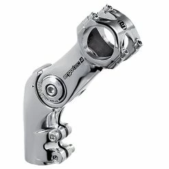 Ergotec Vorbau, OCTOPUS 50, 1 1/8", 25.4mm, 90mm, 0&deg;/+60&deg;, L4, AL6061 Silver-polish