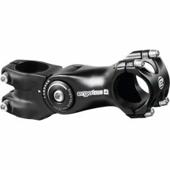 Ergotec Vorbau, OCTOPUS2, 31.8mm, 75mm, -10&deg;/+60&deg; Klemm-ID:28.6 AL6061 Schwarz-sand L4