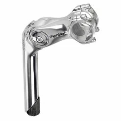 Ergotec Vorbau, OCTOPUS2 Schaft, 25.4/180mm, 25,4mm, 110mm, 0/+50&deg; AL6061 Silber-polish L4