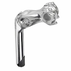 Ergotec Vorbau, OCTOPUS2 Schaft, 25.4/180mm, 25.4mm, 90mm, 0&deg;/+50&deg; AL6061 Silver-polish L4