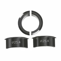 Ergotec Vorbauten Reduzierh&uuml;lsenset F&uuml;r Lenkerklemmung: 31.8 Mm Auf 25.4 Mm AL6061