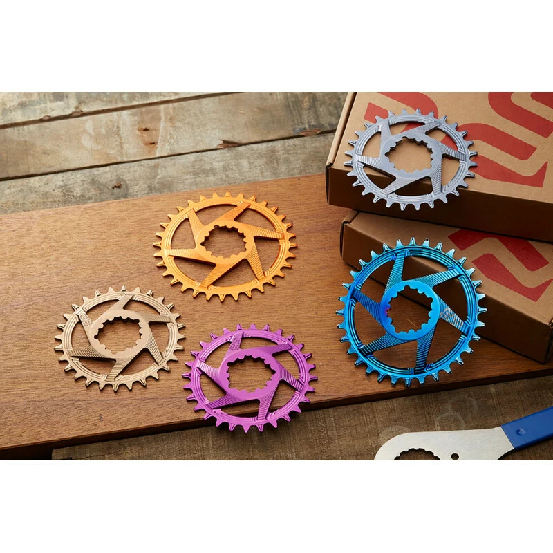 Ethirteen Kettenblatt Helix R 30T SRAM Direct Mount, Grey, 3mm Offset, Shimano/Sram 11/12s 5 Ethirteen Kettenblatt Helix R 30T SRAM Direct Mount, Grey, 3mm Offset, Shimano/Sram 11/12s – Bild 3