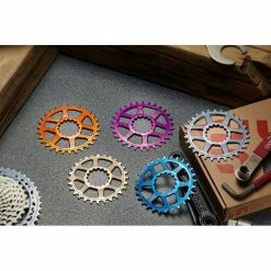 Ethirteen Kettenblatt Helix R 32T Direct Mount, Grey, 52/55mm, Shimano/Sram 11/12s 7 Ethirteen Kettenblatt Helix R 32T Direct Mount, Grey, 52/55mm, Shimano/Sram 11/12s -Fahrradladen ethirteen kettenblatt helix r 32t direct mount grey 52 55mm shimano sram 11 12s3