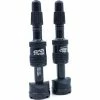 Ethirteen Tubelessventil Quickfill Gen2 Aluminium, Black, 2pcs, 23-31mm Depth -Fahrradladen ethirteen tubelessventil quickfill gen2 aluminium black 2pcs 23 31mm depth