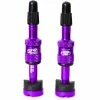 Ethirteen Tubelessventil Quickfill Gen2 Aluminium, Eggplant, 2pcs, 16-24mm Depth