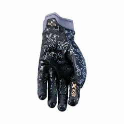 Five Gloves Five XR-Lite Tatoo Handschuhe Schwarz-gold M -Fahrradladen five xr lite tatoo handschuhe schwarz gold m2