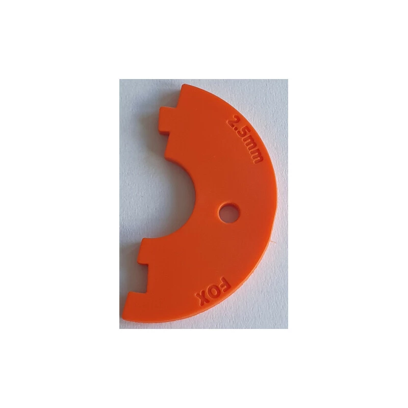 FOX 22 FLOATX 2.5mm Travel Spacer (Pair) 3 FOX 22 FLOATX 2.5mm Travel Spacer (Pair)