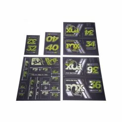 FOX Decal 19 AM Heritage Fork&amp;Shock Kit Green