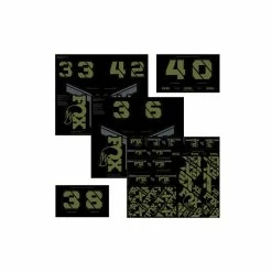 FOX Decal 21 Custom Fork &amp; Shock Olive Drab