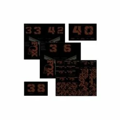 FOX Decal 21 Custom Fork &amp; Shock Root Beer