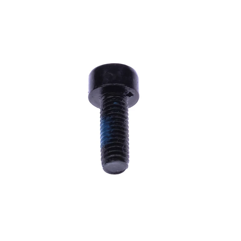 FOX Fastener CustomScrew M3x8 SHCS Black Zinc Patchlock 3 FOX Fastener CustomScrew M3x8 SHCS Black Zinc Patchlock