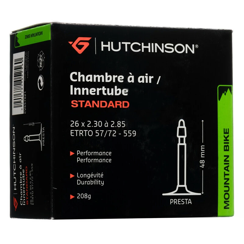 Hutchinson Schlauch, STANDARD, 29x2.30-2.85 (57/72-622) Presta 48mm, CV657751 3 Hutchinson Schlauch, STANDARD, 29x2.30-2.85 (57/72-622) Presta 48mm, CV657751