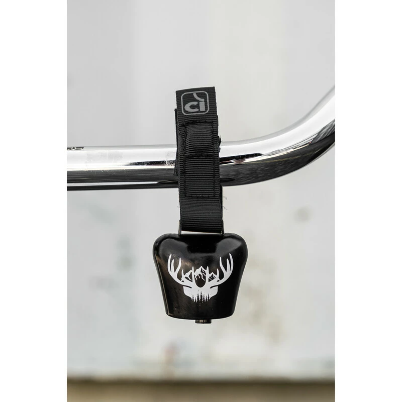 Incirca Glocke, COWBELL, Schwarz Mit Hirsch 3 Incirca Glocke, COWBELL, Schwarz Mit Hirsch