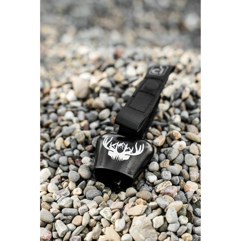 Incirca Glocke, COWBELL, Schwarz Mit Hirsch 5 Incirca Glocke, COWBELL, Schwarz Mit Hirsch – Bild 3