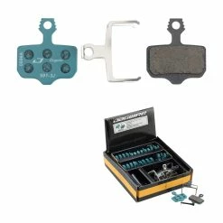 Jagwire Bremsbel&auml;ge, SPORT ORGANIC Blue Sram/Avid BWD779 25 Paar