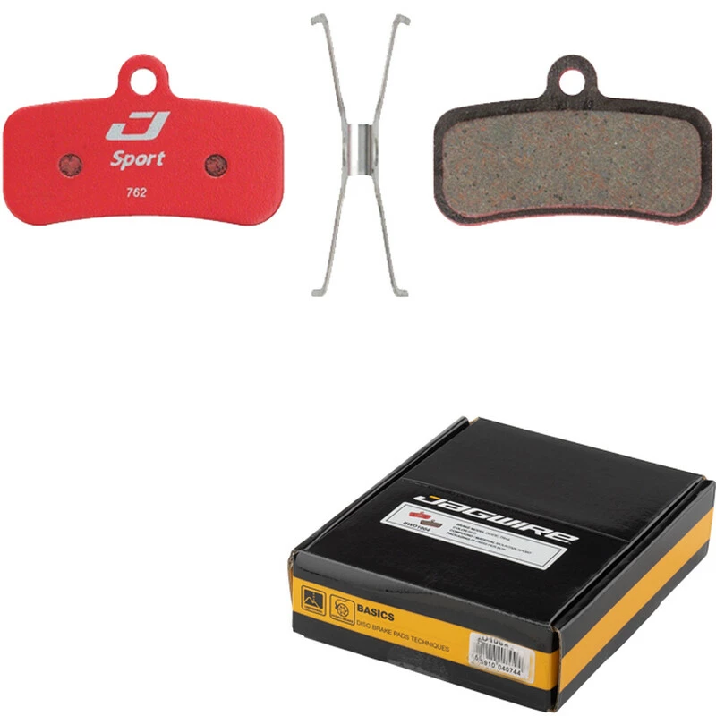 Jagwire Bremsbeläge, SPORT SEMI-METALLIC Red Shimano/Tektro BWD2005 25pa 3 Jagwire Bremsbeläge, SPORT SEMI-METALLIC Red Shimano/Tektro BWD2005 25pa