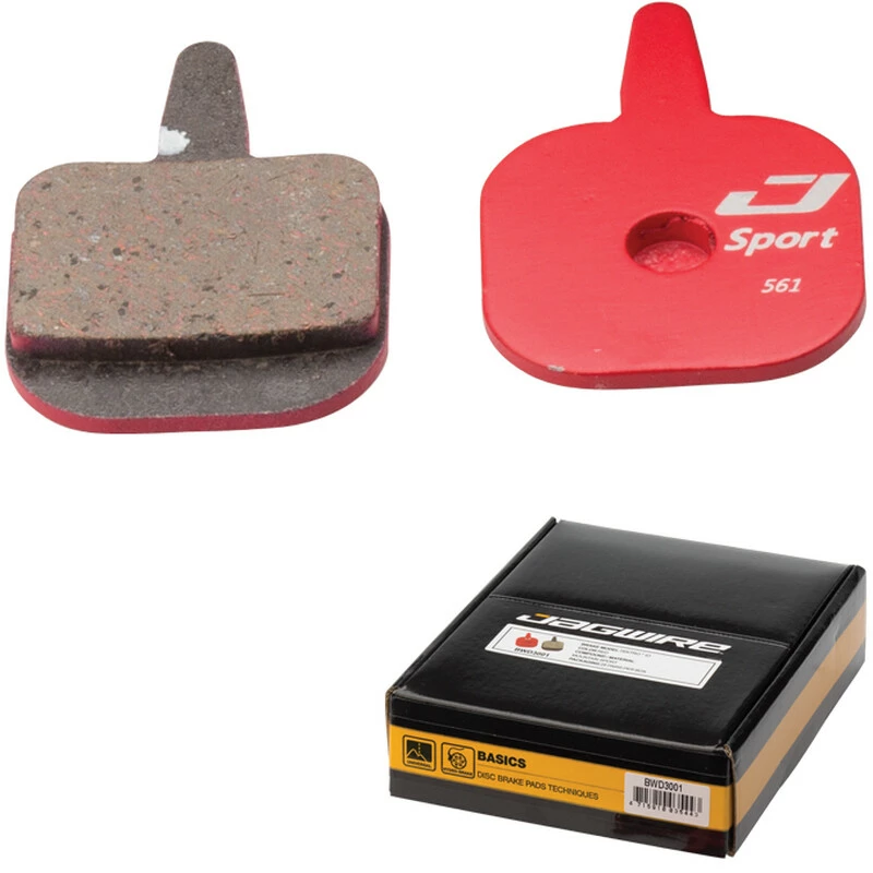 Jagwire Bremsbeläge, SPORT SEMI-METALLIC Red Tektro BWD3001 25 Paar 3 Jagwire Bremsbeläge, SPORT SEMI-METALLIC Red Tektro BWD3001 25 Paar