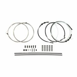 Jagwire Bremskabel/H&uuml;lle, BRAKE ROAD ELITE LINK Alu 5mm SET Sram/Shimano Black RCK700