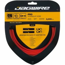 Jagwire Bremsschlauch, PRO HYDRAULIC 5mm 3m Kevlar Reinforced Orange HBK405 -Fahrradladen jagwire bremsschlauch pro hydraulic 5mm 3m kevlar reinforced orange hbk4052