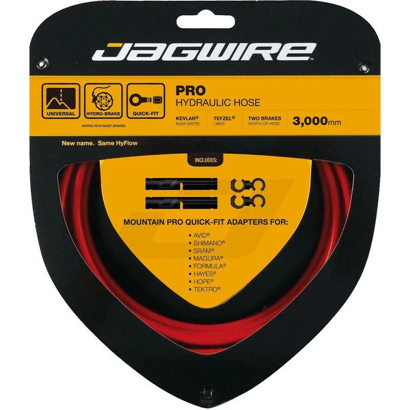 Jagwire Bremsschlauch, PRO HYDRAULIC 5mm 3m Kevlar Reinforced Red 4 Jagwire Bremsschlauch, PRO HYDRAULIC 5mm 3m Kevlar Reinforced Red – Bild 2