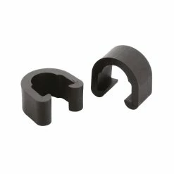 Jagwire Ersatzteil, H&uuml;llenf&uuml;hrung C-Clips Housing Guides Black Set Mit 4 St&uuml;ck DCA054