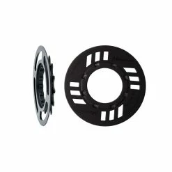 Miranda Kettenschutz-Set F&uuml;r Inkl. Kettenbl.16Z. 16 Z&auml;hne, Offset 3 Mm, F&uuml;r GEN2, Schwarz