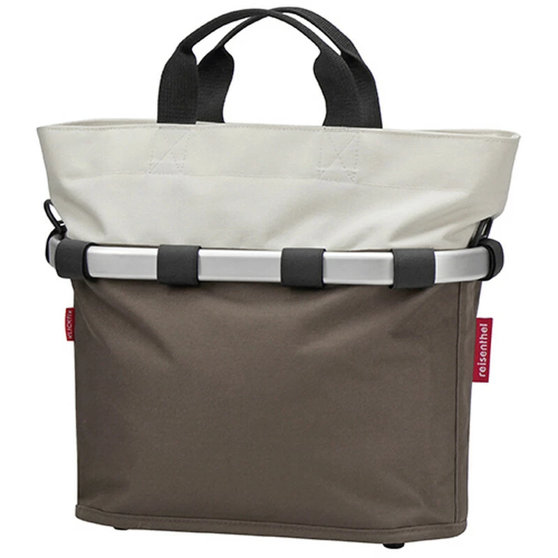 KLICKFIX Klick-fix Reisenthel Bikebasket Oval, M, Mocca Seitenkorb Für Gepäckträger, 17 L Volumen 3 KLICKFIX Klick-fix Reisenthel Bikebasket Oval, M, Mocca Seitenkorb Für Gepäckträger, 17 L Volumen