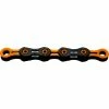 KMC Kette, X11 DLC, Black/orange, 118 Glieder -Fahrradladen kmc kette x11 dlc black orange 118 glieder