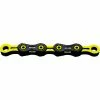 KMC Kette, X11 DLC, Black/yellow, 118 Glieder -Fahrradladen kmc kette x11 dlc black yellow 118 glieder