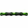 KMC Kette, X12 DLC, Black/green, 126 Glieder -Fahrradladen kmc kette x12 dlc black green 126 glieder