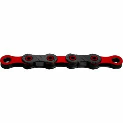 KMC Kette, X12 DLC, Black/red, 126 Glieder
