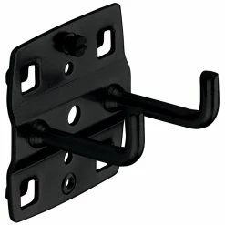 Kraftwerk Werkstatteinrichtung, Werkzeughaken Doppelt, Senkrechtes Hakenende, 35 Mm, Geschraubt