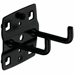 Kraftwerk Werkstatteinrichtung, Werkzeughaken Doppelt, Senkrechtes Hakenende, 50 Mm, Geschraubt