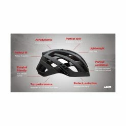 LAZER Unisex Road Genesis MIPS Helm Matte Black M -Fahrradladen lazer unisex road genesis mips helm matte black m5