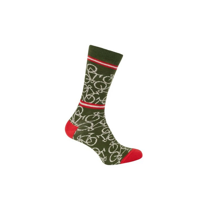 Le Patron Bicycle Socks Army Green 39/42 3 Le Patron Bicycle Socks Army Green 39/42