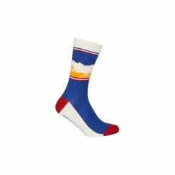 Le Patron Grand Tours Tour De France Socks Deep Blue 39/42