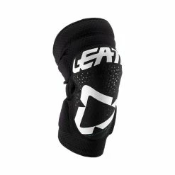 Leatt Knee Guard 3DF 5.0 Zip Schwarz/weiss SM